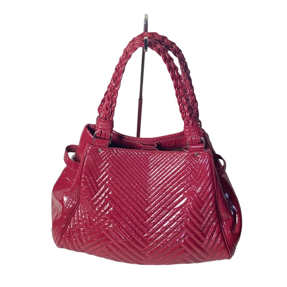 Cole haan  pink patent leather tote bag